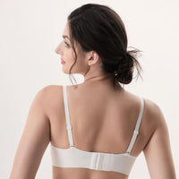 Thumbnail for Smooth and seamless half-cup beautiful back bra