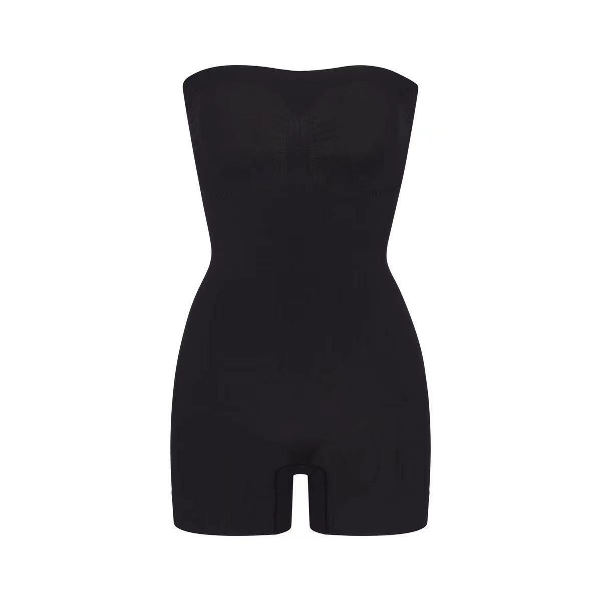 Enhanced triangle jumpsuit thong
