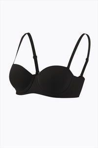 Thumbnail for Smooth and seamless half-cup beautiful back bra