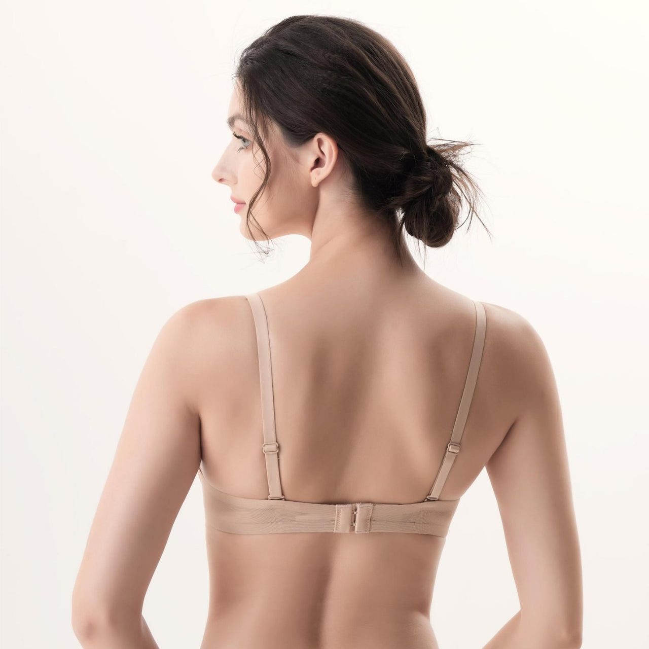 Faja Luxe Thin top and thick bottom, wide-waisted bra