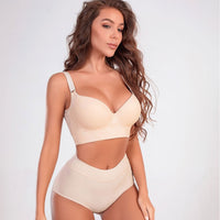 Thumbnail for Push-up and side-breasted adjustable underwire bra