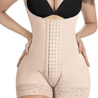 Thumbnail for Postpartum body shaping and tummy control four-breasted body shaping garment