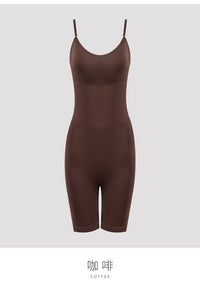 Thumbnail for Large size seamless body-shaping jumpsuit