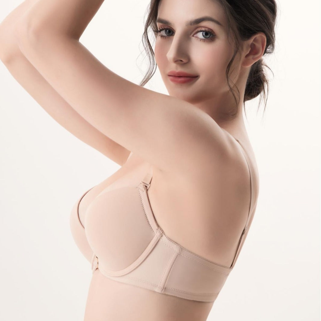 Comfortable and simple side-control breathable bra