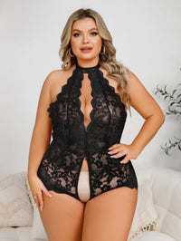 Thumbnail for Large-size hollow crotch jumpsuit