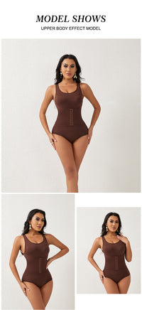 Thumbnail for Enhanced button-down body shaper