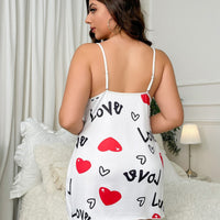 Thumbnail for Sexy lace suspender nightdress