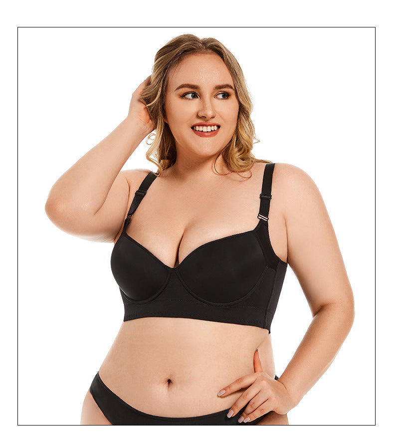 Full cup plus size bra