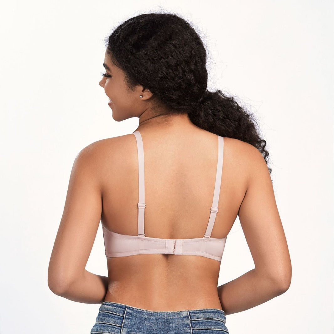 Comfortable and simple side-control breathable bra