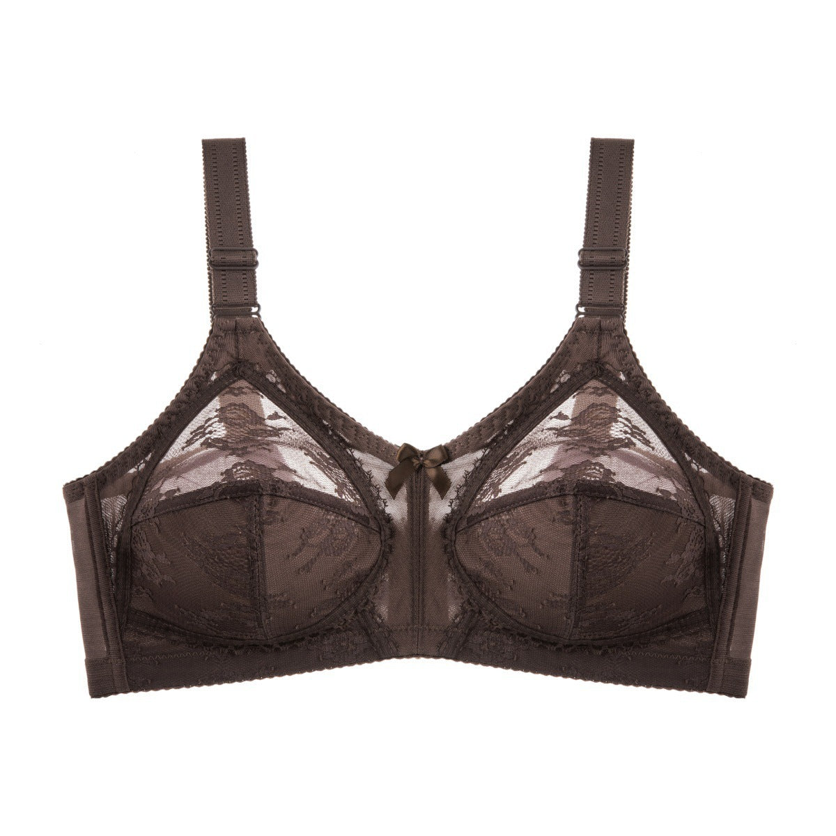 No sponge lace no steel ring transparent bra