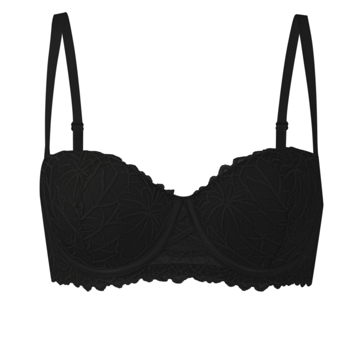 Breathable back-adjustable bra