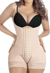 Thumbnail for Postpartum body shaping and tummy control four-breasted body shaping garment