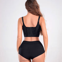 Thumbnail for Push-up and side-breasted adjustable underwire bra