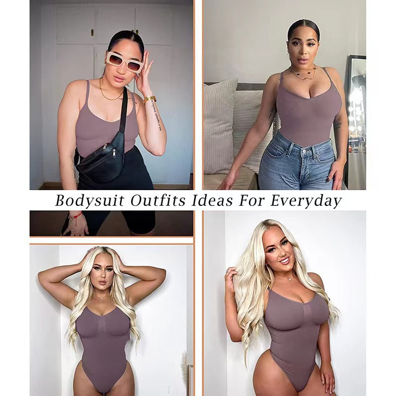 Large size T-string body shaper