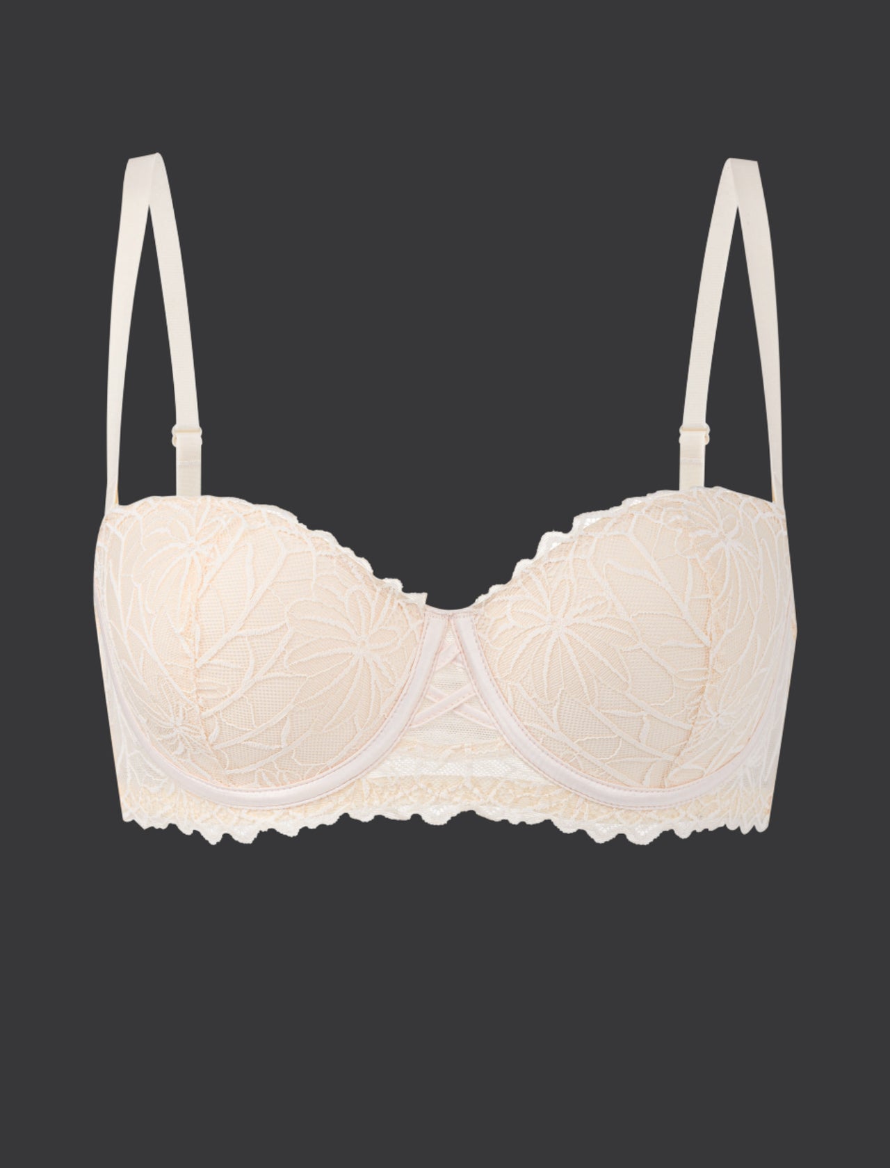 Breathable back-adjustable bra