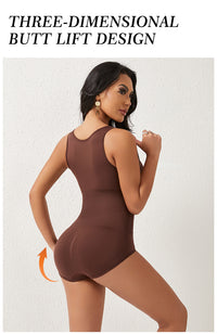 Thumbnail for Enhanced button-down body shaper