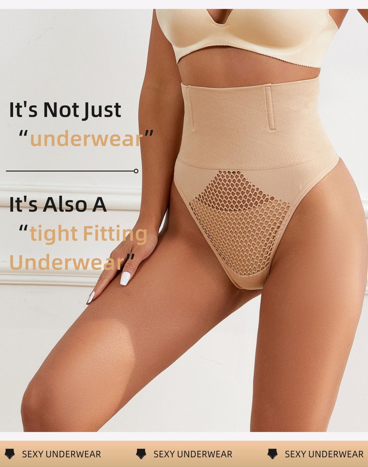 Sexy butt-revealing thong