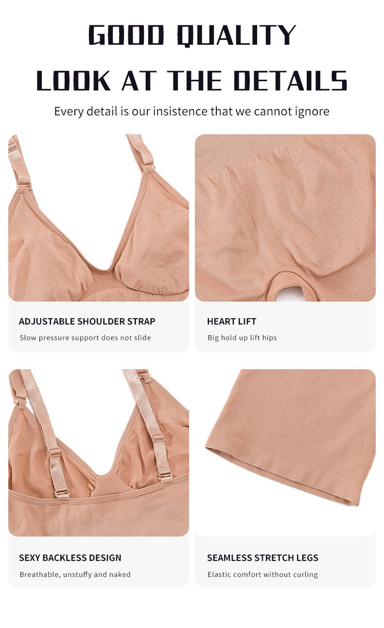 Butt lift seamless body shaper