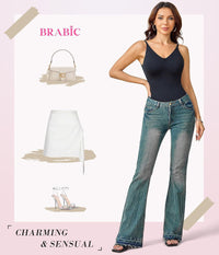 Thumbnail for Sexy backless big U back bottoming corset