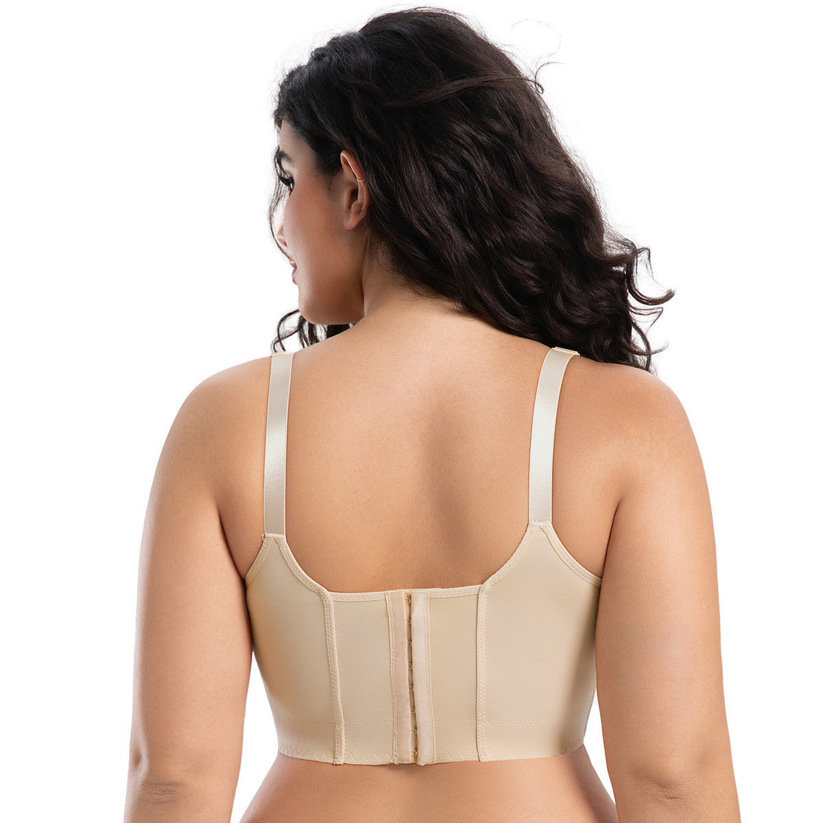 Underwire bra to control breast augmentation and prevent sagging