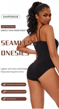Thumbnail for Bust-lifting body-shaping corset briefs