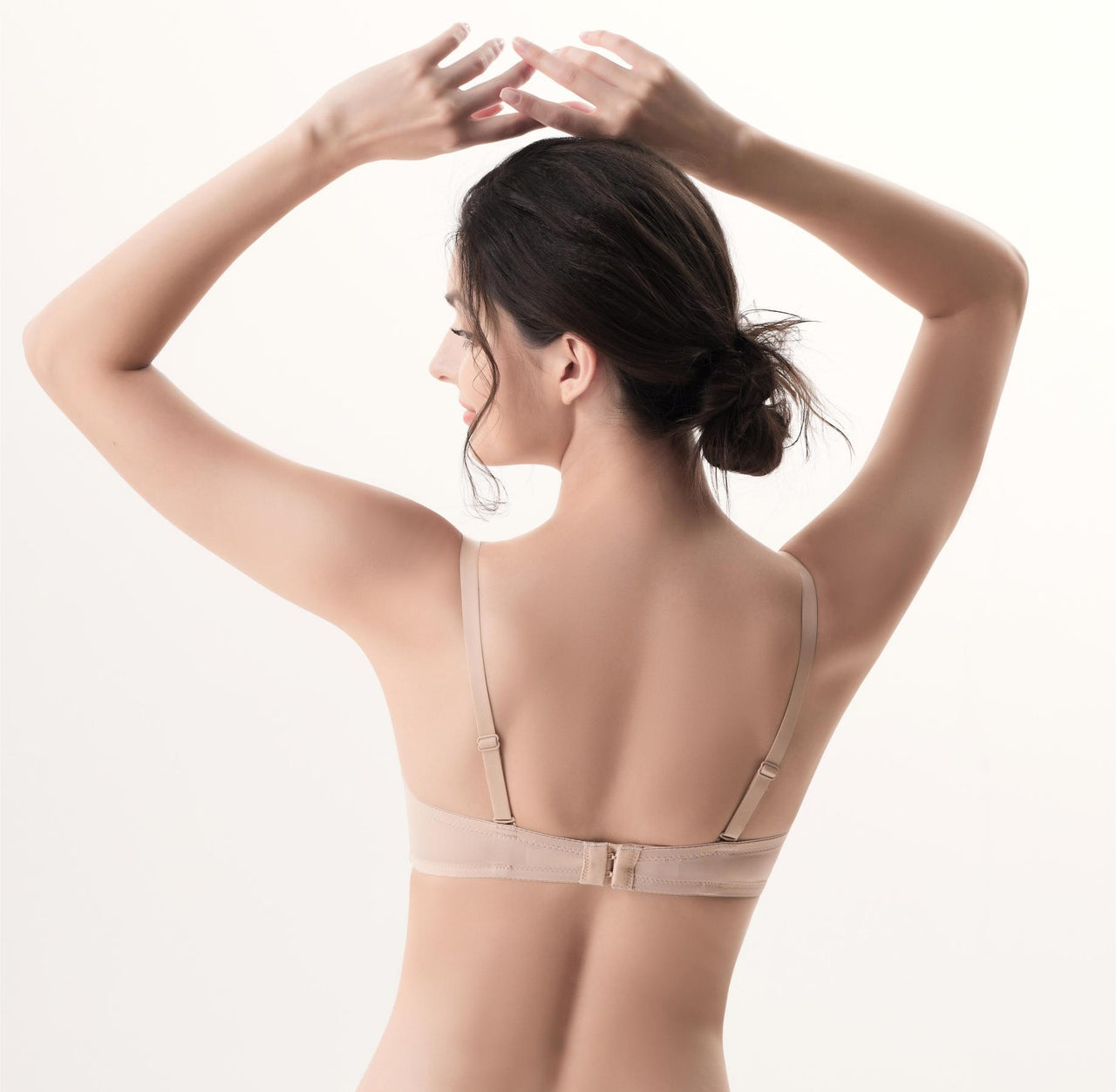 Comfortable and simple side-control breathable bra
