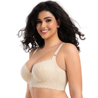 Thumbnail for Underwire bra to control breast augmentation and prevent sagging