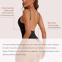 Thumbnail for Large size T-string body shaper