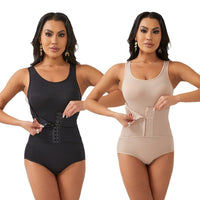 Thumbnail for Enhanced button-down body shaper