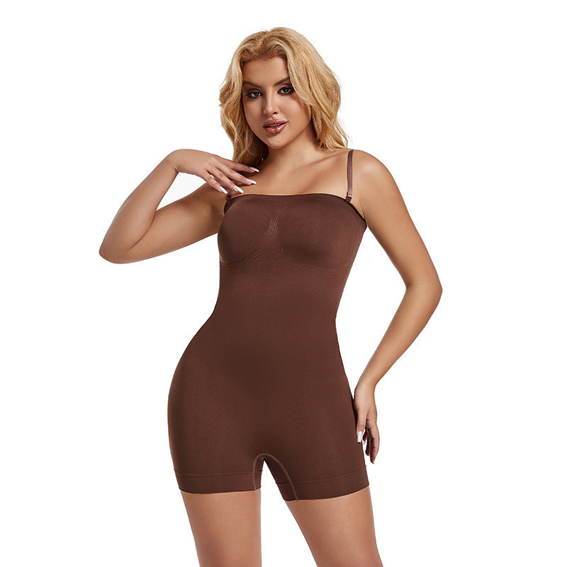 Thong with detachable shoulder straps