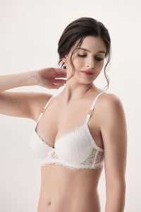 Thumbnail for Faja Luxe Anti-droop side-gathering underwire bra