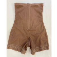 Thumbnail for Large-sized body shaping hip lift pants with a zipper