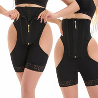 Thumbnail for High-waisted hip-lifting plus-size body-shaping pants