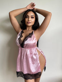 Thumbnail for See-through suspender dress