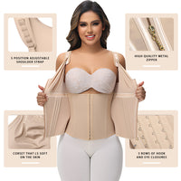 Thumbnail for Body shaping vest top with bra