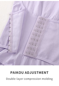 Thumbnail for Enhanced button-down body shaper