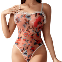 Thumbnail for Pink deep V seductive sexy jumpsuit