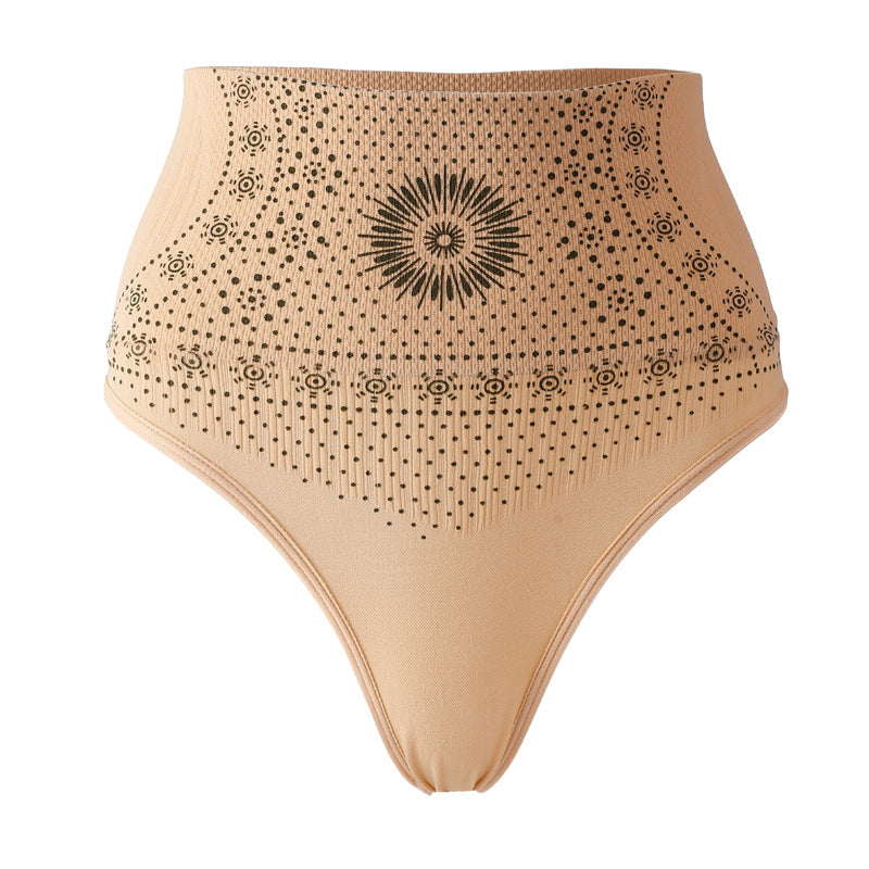 Printed Sexy Waisted Hip-Lifting Briefs