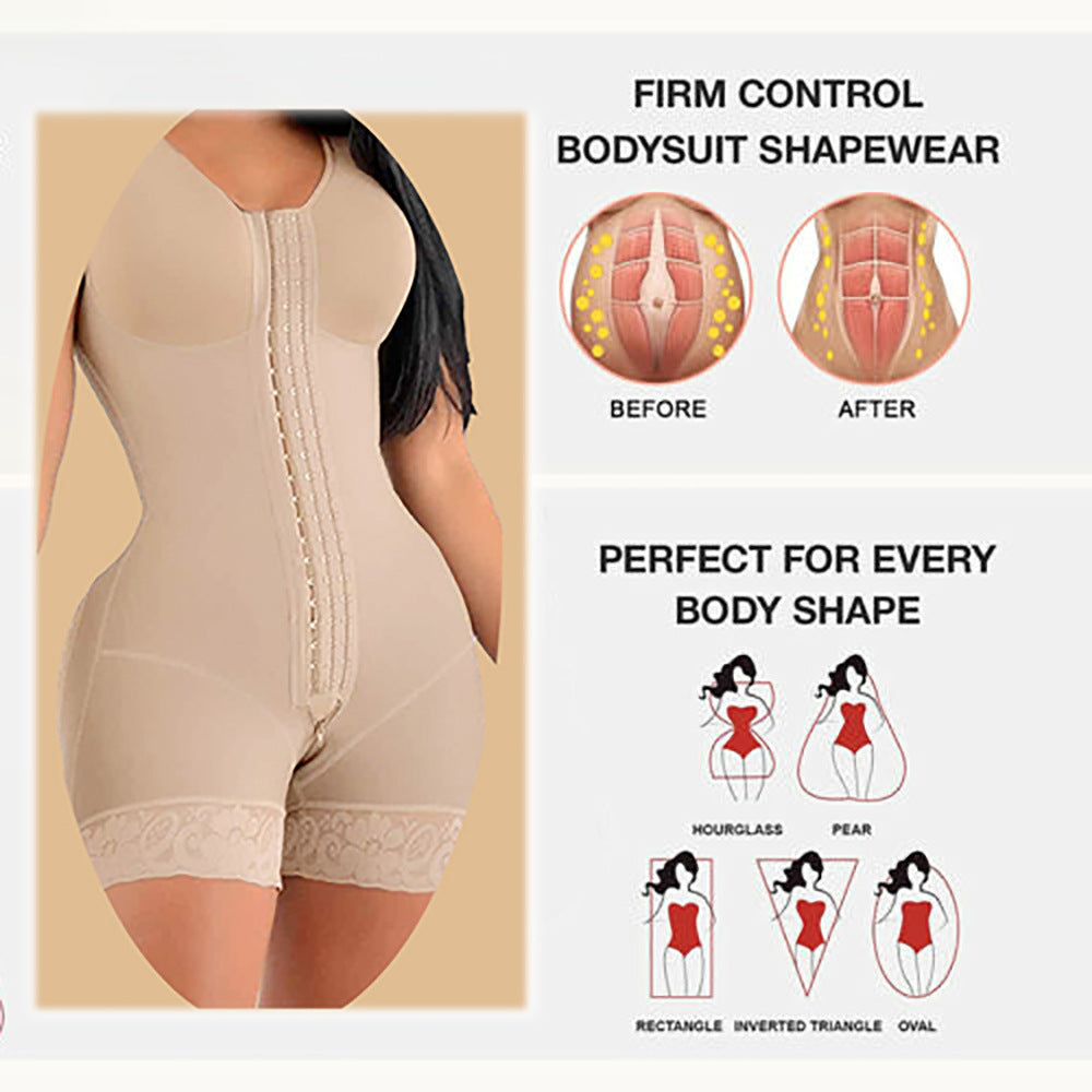 One-piece zipper bottom crotch body suit