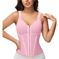Thumbnail for Body shaping vest top with bra