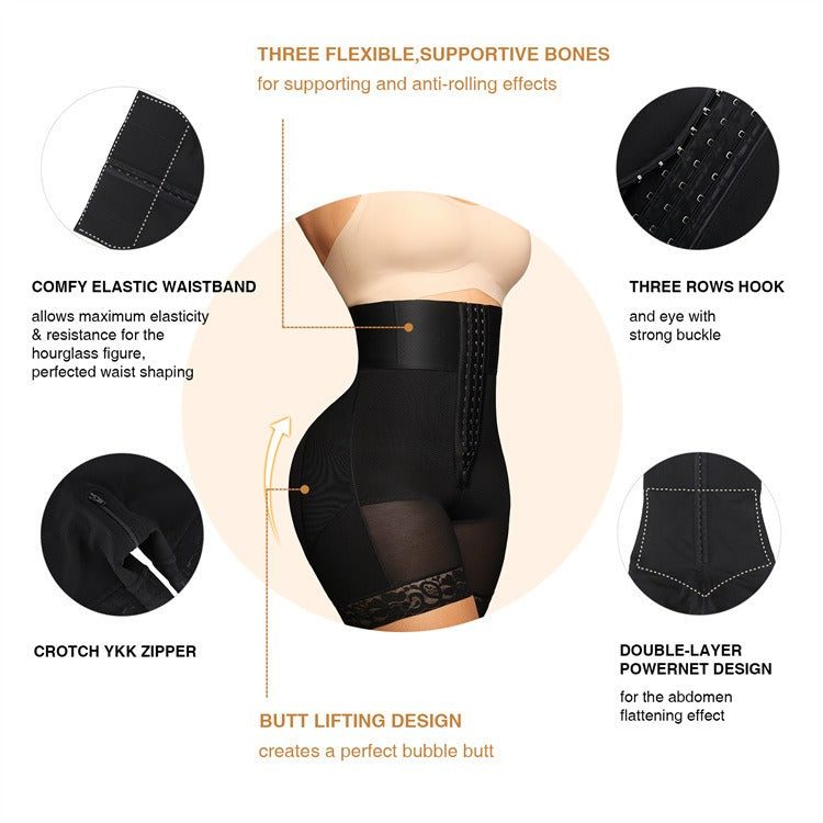 High-elastic waist and hip-lifting pants