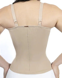 Thumbnail for Seamless Satin 18 Steel Bone Corset Vest Lace Cups Bustier Top